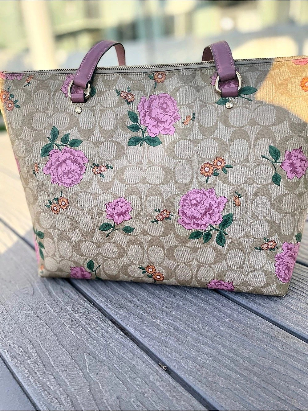 Coach Prairie Zip Tote - Picture 3 of 12